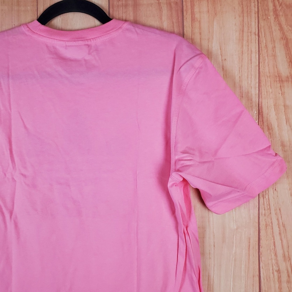 adidas Originals Trefoil Shirt Mens Sz S Pink Black Graphic - Picture 10 of 11